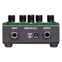 Rear view of Voodoo Lab Sparkle Drive MOD Pedal on white background