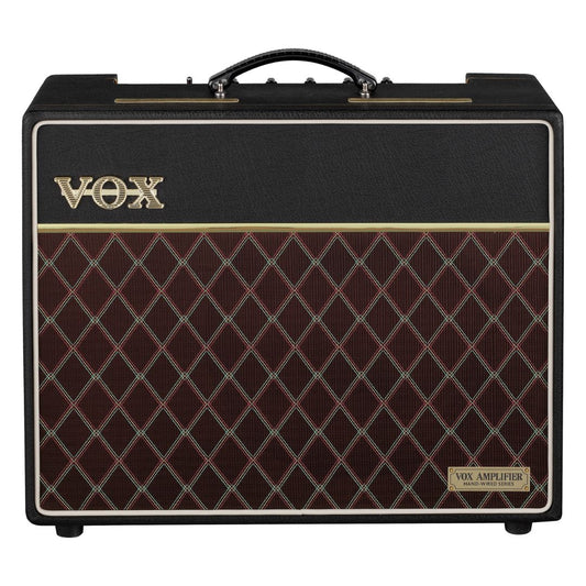 Front view of Vox AC10 Hand-Wired Guitar Amplifier on white background