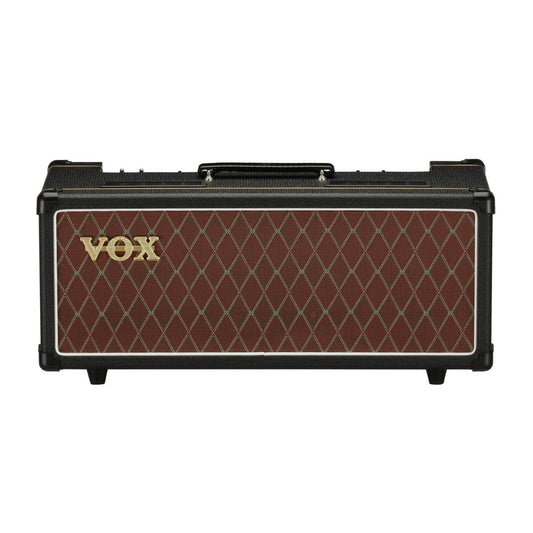 Front view of Vox AC15 Custom Tube Amplifier Head on white background