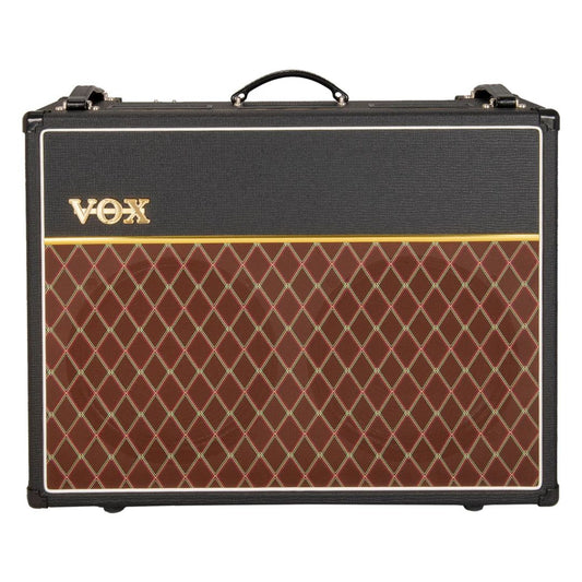 Front view of Vox AC15 Custom Twin Combo Amplifier on white background
