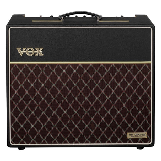 Front view of Vox AC15 Hand-Wired Guitar Amplifier on white background