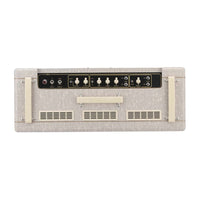 Top view of Vox AC30 Hand-Wired Guitar Amplifier Head on white background