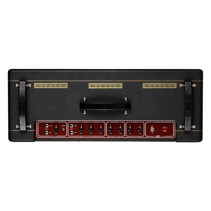 Top view of Vox AC30 Hand-Wired Guitar Amplifier on white background