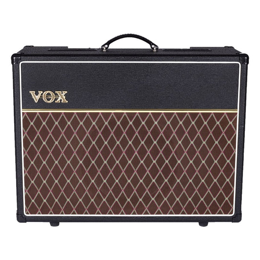 Front view of Vox AC30 OneTwelve Electric Guitar Amplifier on white background