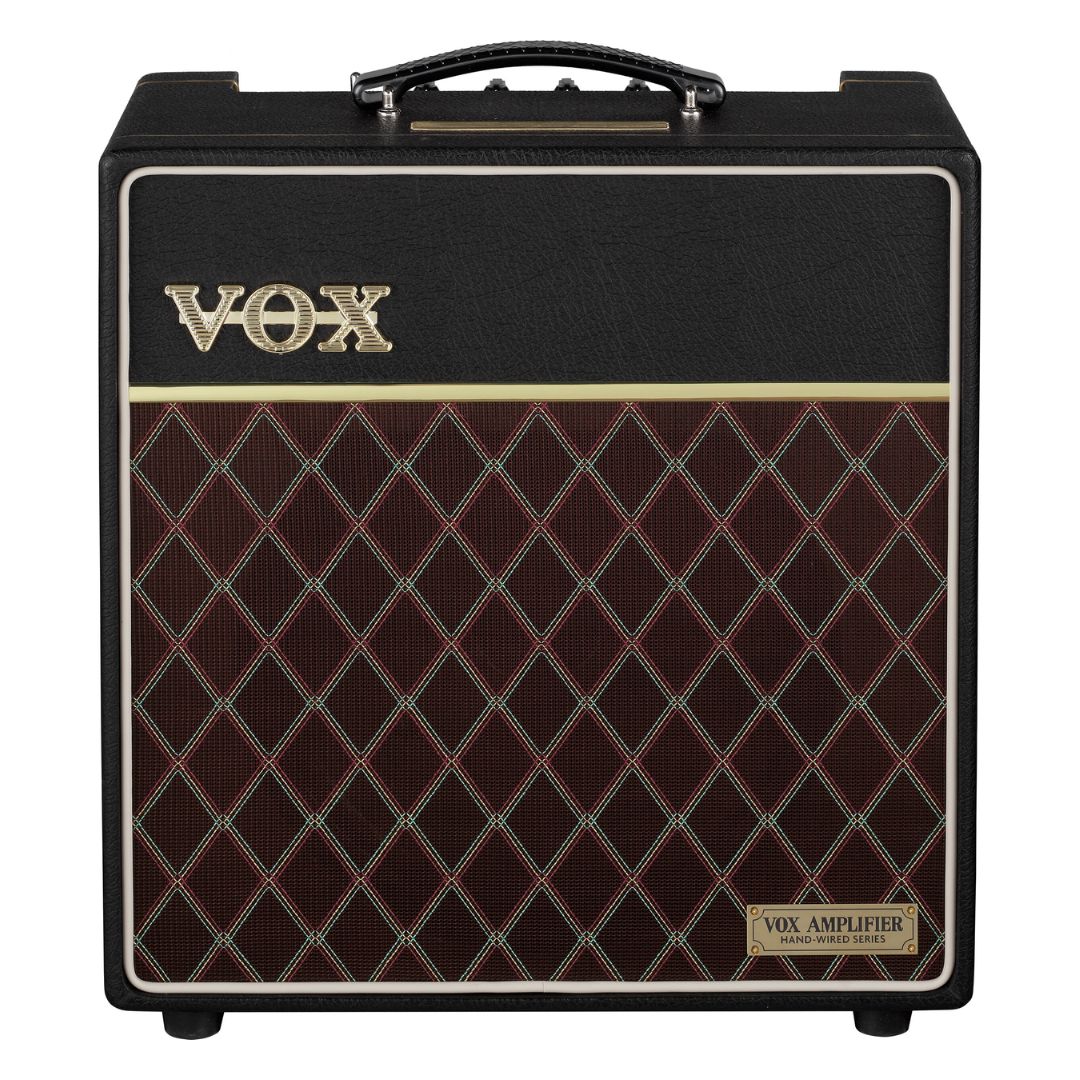 Front view of Vox AC4 Hand-Wired Guitar Amplifier on white background