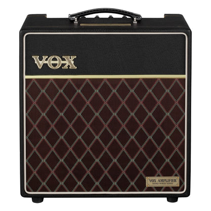 Front view of Vox AC4 Hand-Wired Guitar Amplifier on white background