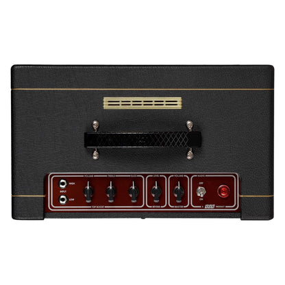 Top view of Vox AC4 Hand-Wired Guitar Amplifier on white background