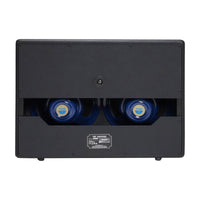 Rear view of Vox AC Hand-Wired 2x12" Cabinet on white background