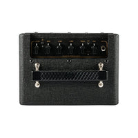 Top view of Vox Mini Superbeetle Bass Tube Amplifier Head on white background
