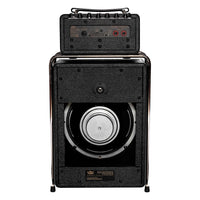 Rear view of Vox Mini Superbeetle Guitar Amplifier Stack on white background