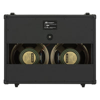Rear view of Vox V212C 2x12" Extension Cabinet on white background