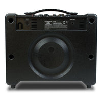 Rear view of Vox VX50BA Bass Combo Amplifier on white background