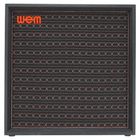 Front view of WEM Custom Starfinder 1967 412F Speaker Cabinet on white background