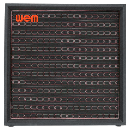 Front view of WEM Custom Starfinder 1967 412F Speaker Cabinet on white background