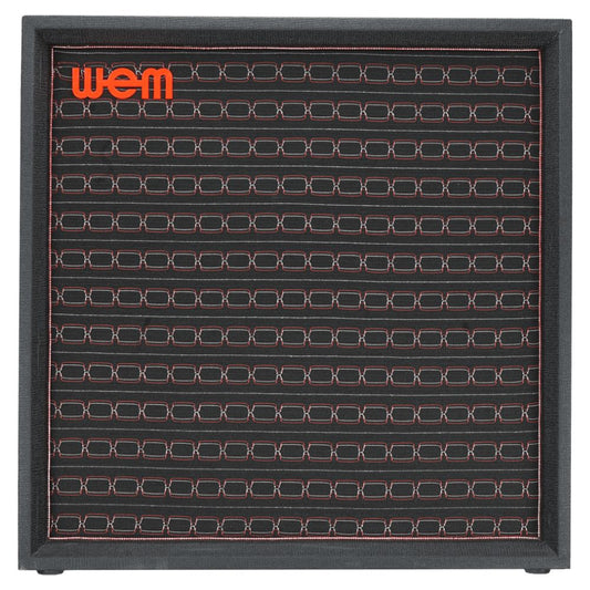Front view of WEM Custom Starfinder 1967 412F Speaker Cabinet on white background