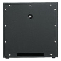 Rear view of WEM Silver Starfinder 112 Speaker Cabinet on white background