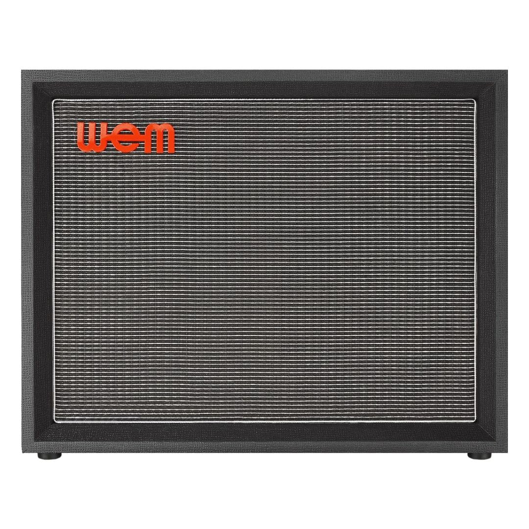 Front view of WEM Silver Starfinder 212 Speaker Cabinet Standard on white background