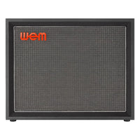 Front view of WEM Silver Starfinder 212 Speaker Cabinet Standard on white background