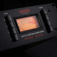 Warm Audio WA76 Limiting Amplifier with digital display on a dark background