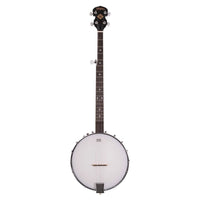 Front view of Washburn B7 Americana 5-String Open Back Banjo on white background