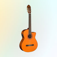 Washburn C5CE Cutaway Classical Electric Guitar (Natural)