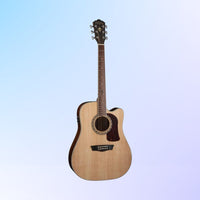 Washburn D10SCE Heritage 10 Acoustic Electric Guitar (Natural)
