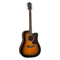 Washburn D10SCE Heritage 10 Acoustic Electric Guitar (Tobacco Burst)