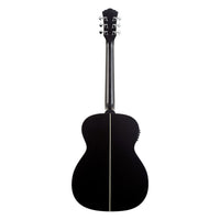 Washburn Deep Forest Ebony FE Acoustic-Electric Guitar (Striped Ebony)