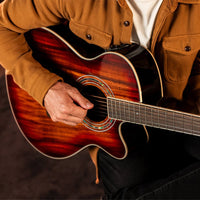 Washburn EA55G Festival Acoustic-Electric Guitar (Koa Burst)