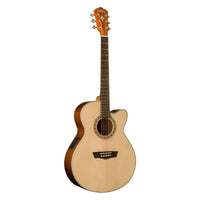 Washburn G7SCE Harvest Grand Auditorium Acoustic Guitar (Natural)
