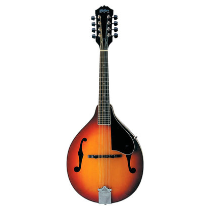 Front view of Washburn M1S Americana Series A-Style Mandolin on white background