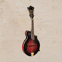 Washburn M3SWE Americana Mandolin with Electronics (Trans Wine Red)