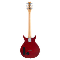 Rear view of Washburn Raven Electric Guitar Cherry Burst on white background