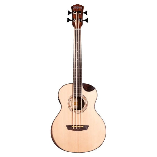 Front view of Washburn WCBM15SEK Mini Comfort Bass on white background